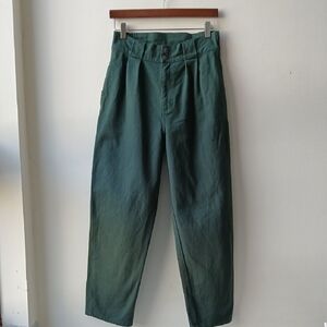 Lucy & Yak Addison Organic Cotton Jeans Posy Green Women's 30 Petite